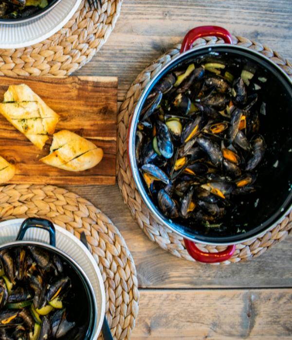 Repas de moules